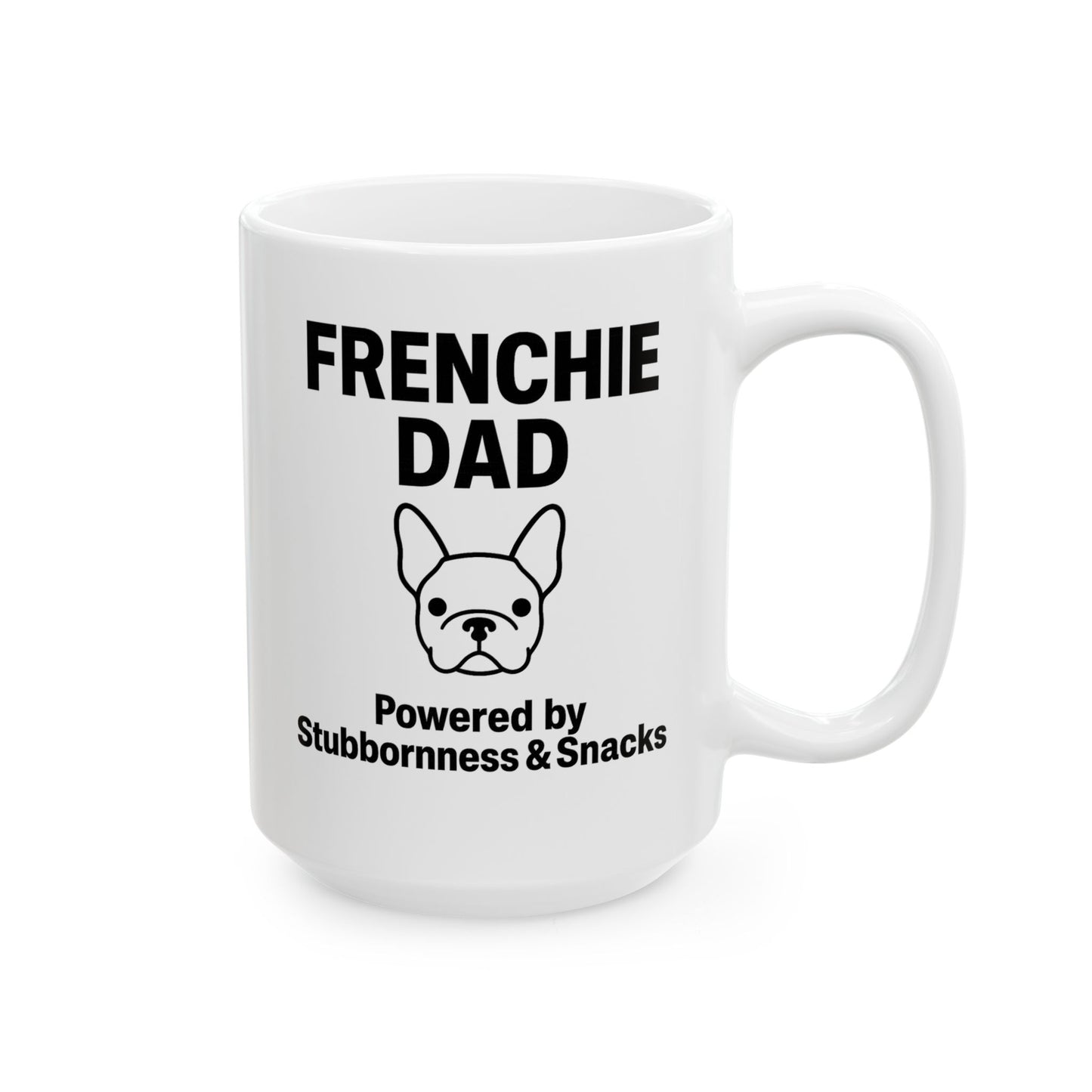 The "Official Frenchie Dad" Coffee Mug - Gift for Him