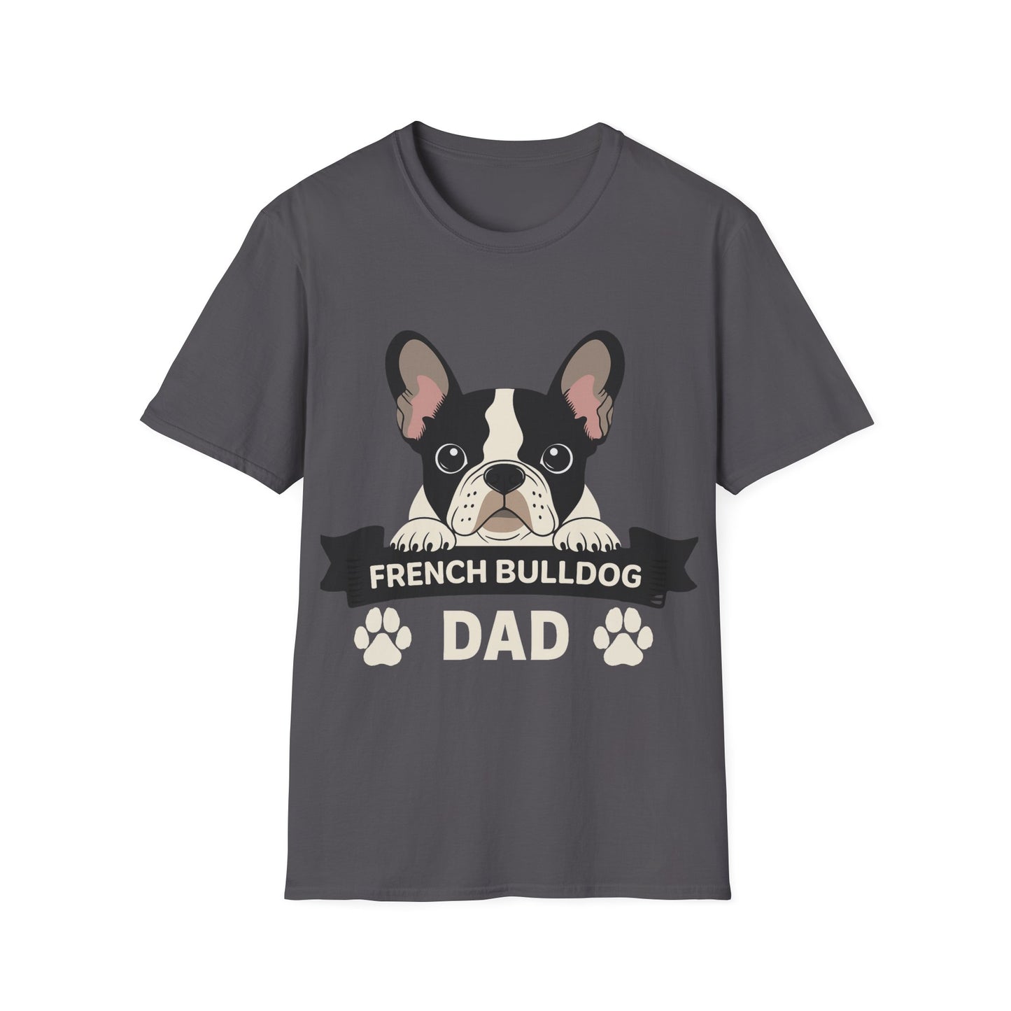French Bulldog Dad T-Shirt – Funny Gift for Dog Dads