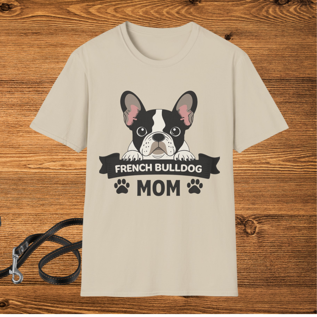 French Bulldog Mom T-Shirt – Cute Gift for Dog Lovers