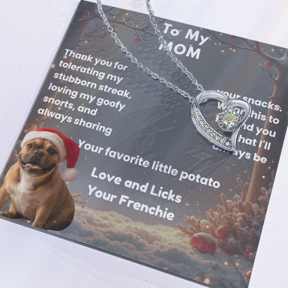 The "My Favorite Potato" Necklace - A Perfect Gift for Frenchie Moms