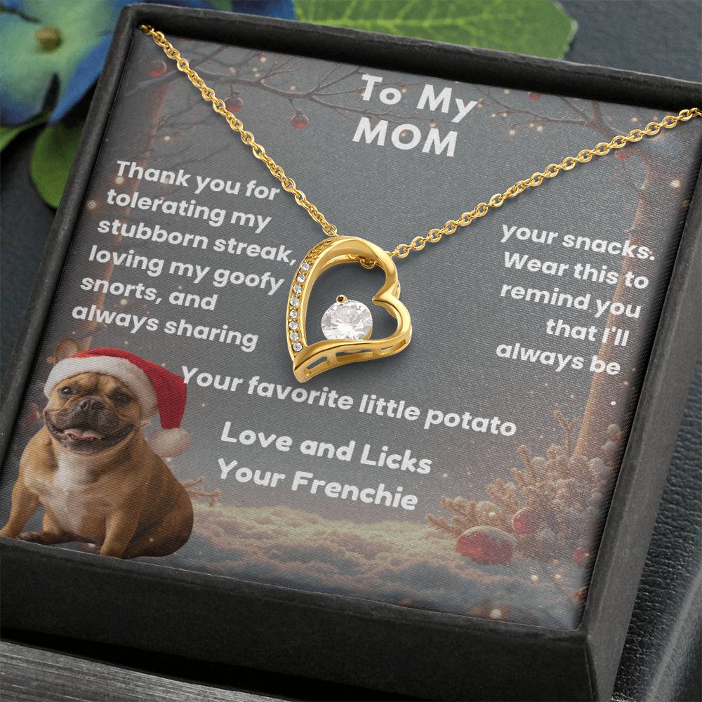 The "My Favorite Potato" Necklace - A Perfect Gift for Frenchie Moms