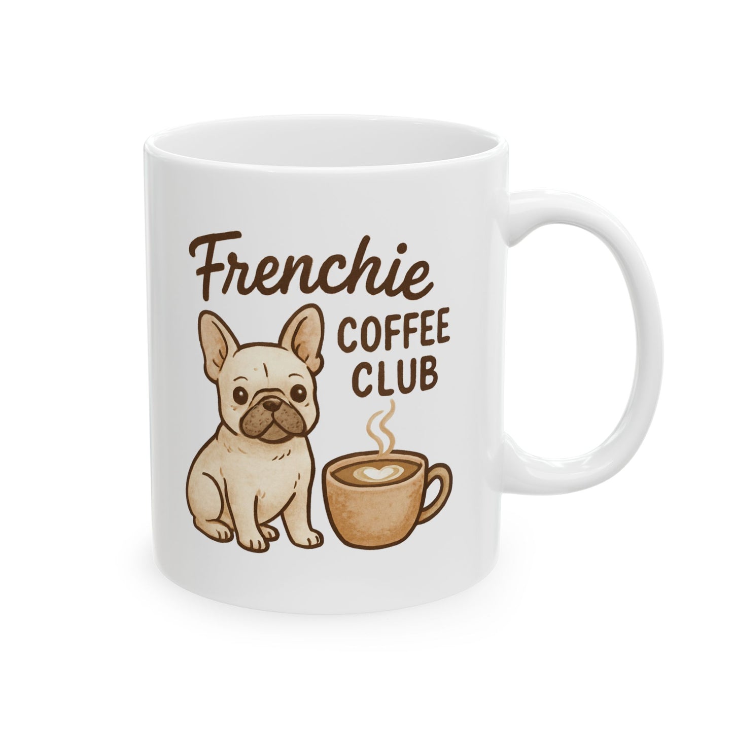 Cute French Bulldog Coffee Mug - Perfect Gift for Dog Lovers