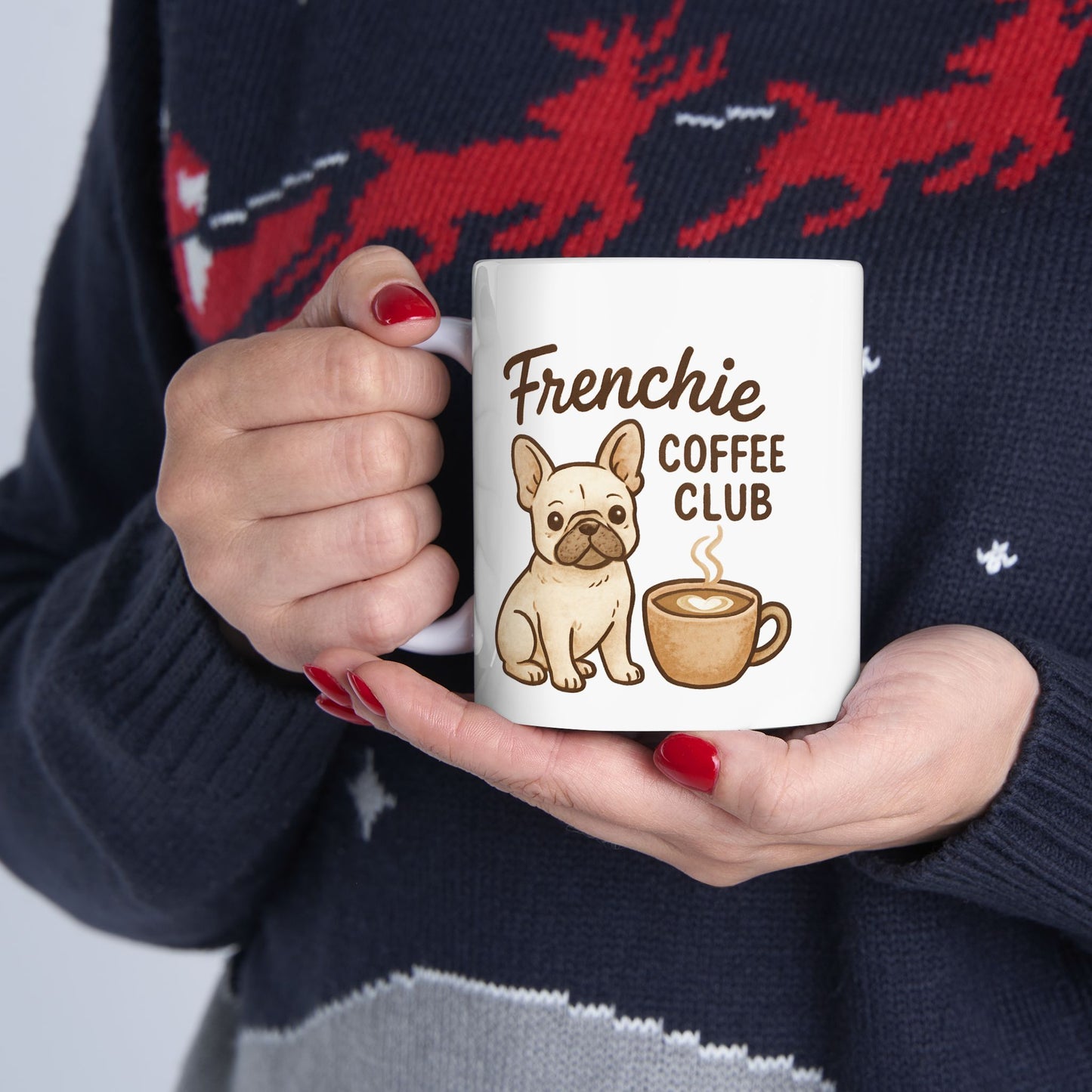 Cute French Bulldog Coffee Mug - Perfect Gift for Dog Lovers