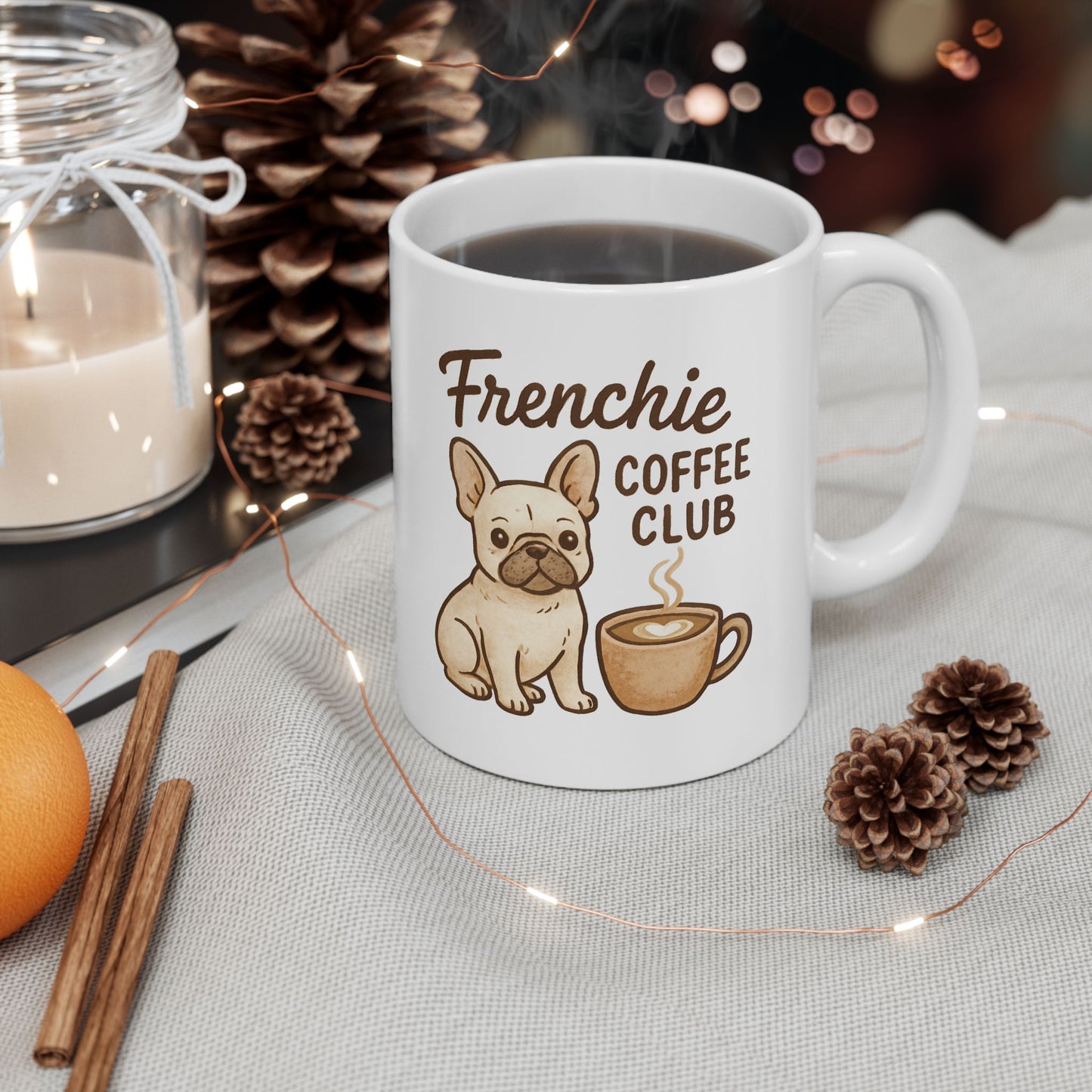 Cute French Bulldog Coffee Mug - Perfect Gift for Dog Lovers