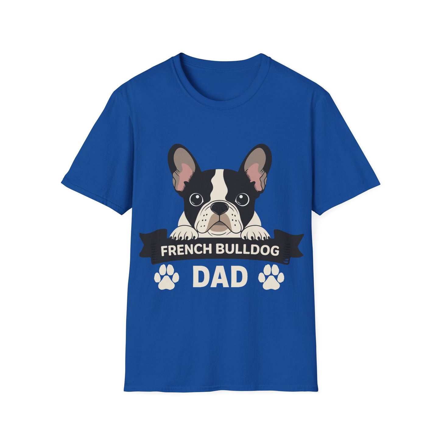 French Bulldog Dad T-Shirt – Funny Gift for Dog Dads