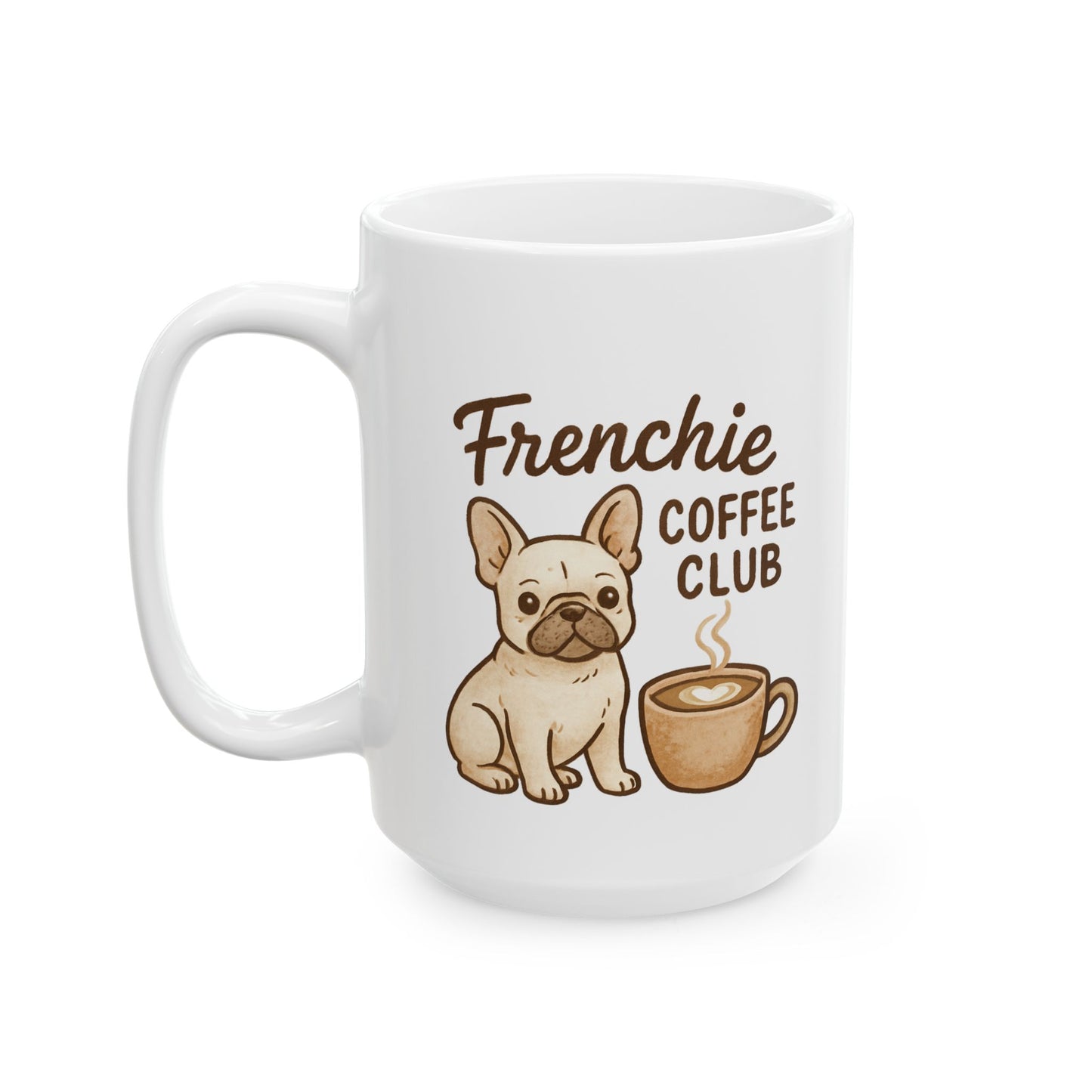 Cute French Bulldog Coffee Mug - Perfect Gift for Dog Lovers