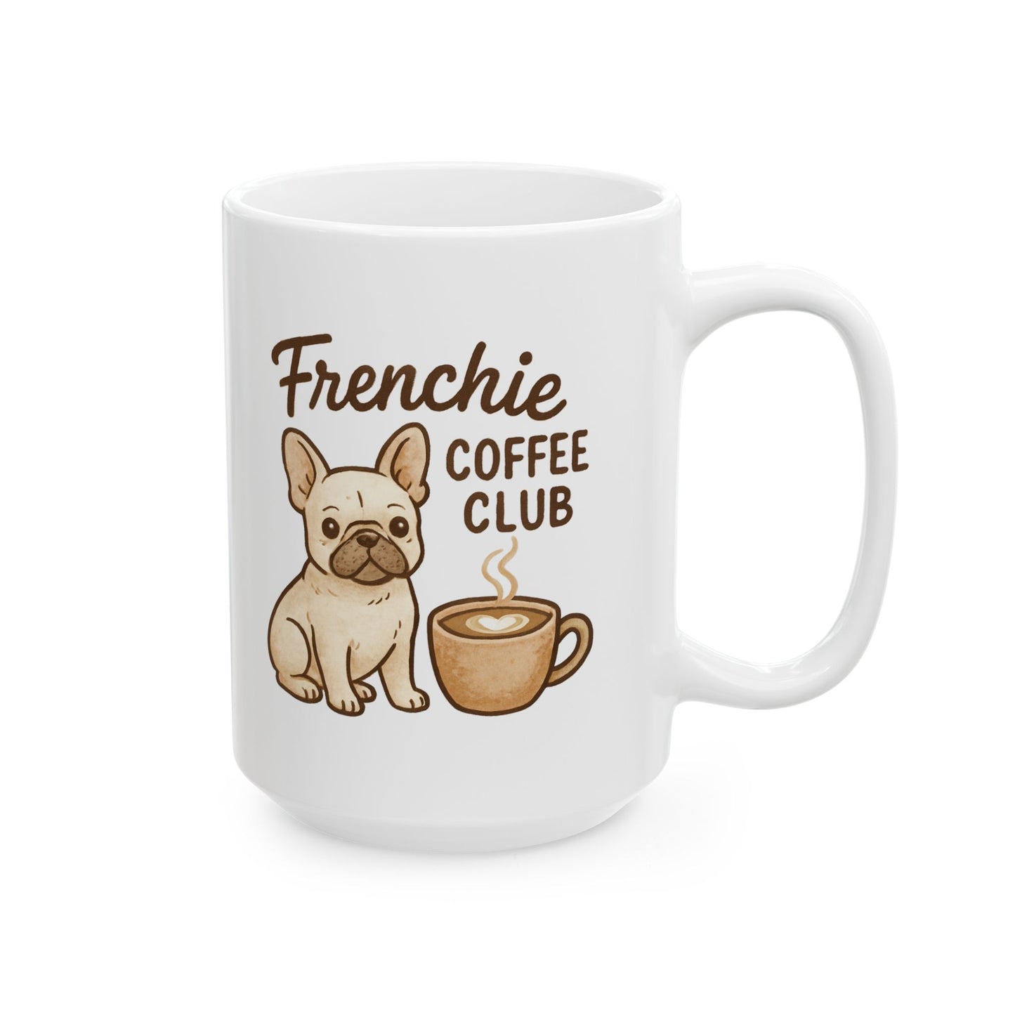 Cute French Bulldog Coffee Mug - Perfect Gift for Dog Lovers