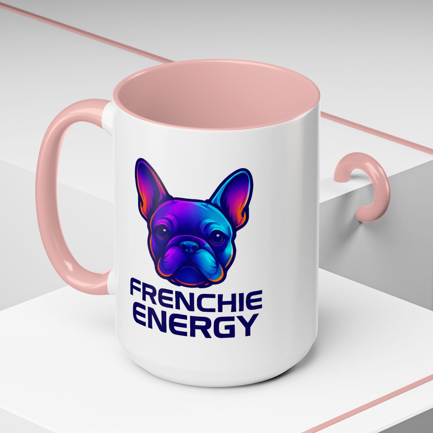 Frenchie Energy Coffee Mug, French Bulldog Lover Gift