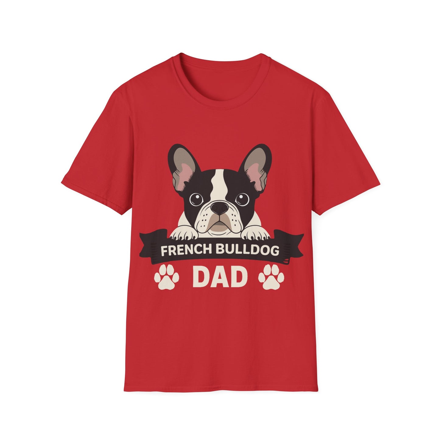 French Bulldog Dad T-Shirt – Funny Gift for Dog Dads