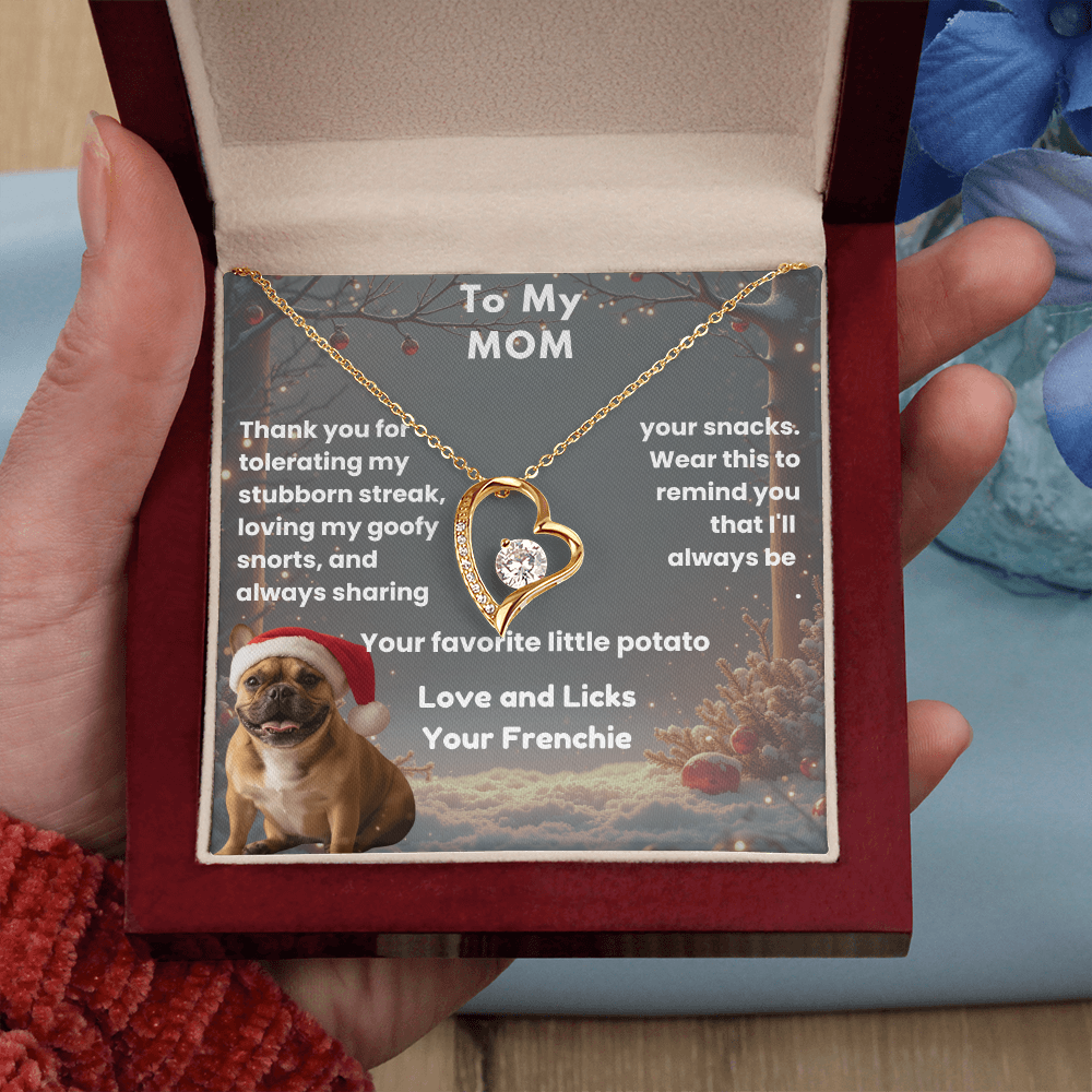 The "My Favorite Potato" Necklace - A Perfect Gift for Frenchie Moms