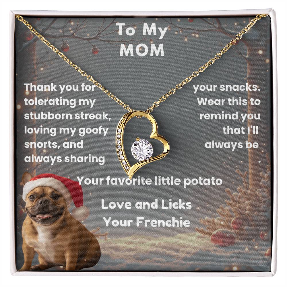The "My Favorite Potato" Necklace - A Perfect Gift for Frenchie Moms